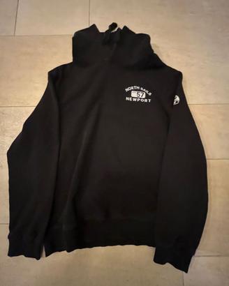 Felpa con cappuccio North Sails Nera taglia L