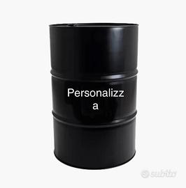 Bidone olio nero design personalizzabile CHANEL