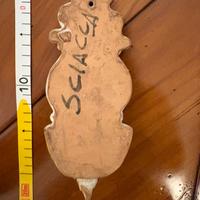 Acquasantiera in ceramica