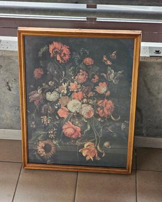 Quadro vintage anni ’30-’50 – Fiori