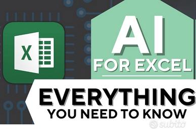 Programmazione realizzazione fogli calcolo excel