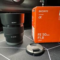 SONY FE 50mm f 1.8 - Pari al nuovo