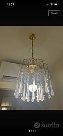 Lampadario vetro di murano