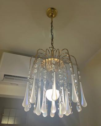 Lampadario vetro di murano