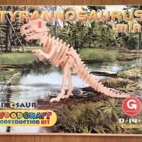 Kit costruzione legno 3d dinosauro nuovo