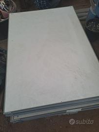 pareti modulari con ruote