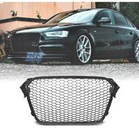 GRIGLIA PER AUDI A4 B8 11-15 NERO LUCIDO PDC