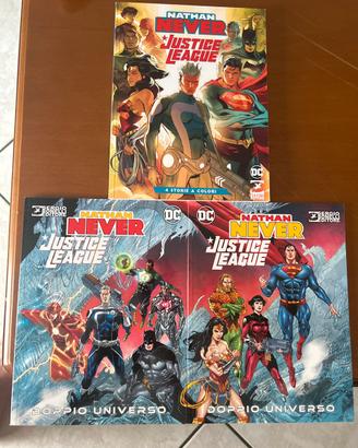 Nathan Never/justice league fumetto bonelli