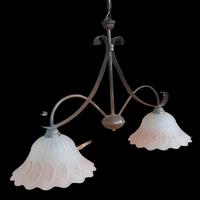 lampadario arte povera