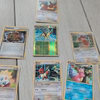 lotto Carte Pokèmon tcg Leafeon reverse holo heart