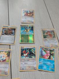 lotto Carte Pokèmon tcg Leafeon reverse holo heart