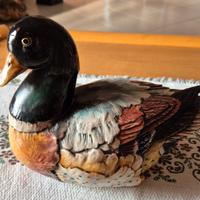 anatra dipinta a mano Marchi