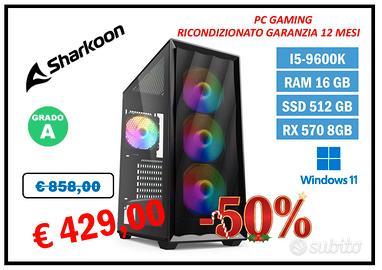PC Gaming i5-9600K | RX 570 8GB | 16GB RAM | Win11
