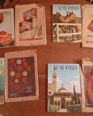LE VIE D’ITALIA T.C.I. Lotto di 4 1951-52. BUSTA