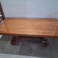 Tavolino da salotto in rovere massiccio