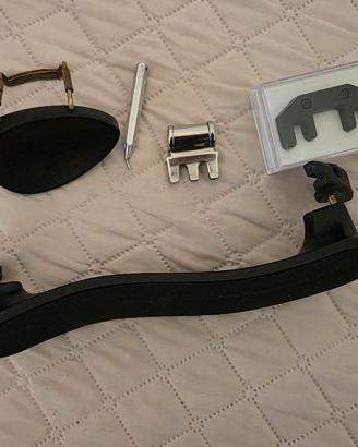 Spalliera e accessori per violino