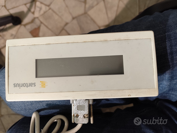 Display bilancia sartorius yrd02z