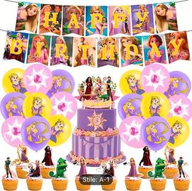 Kit festa RAPUNZEL 46 pezzi