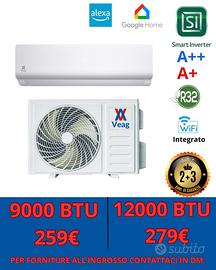 Condizionatore Veag A++ wi fi incluso