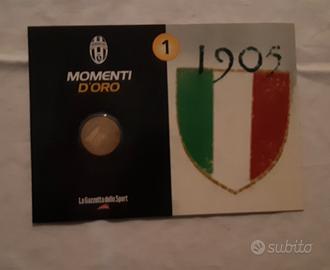 Juventus momento d'oro medaglia commemorativa.