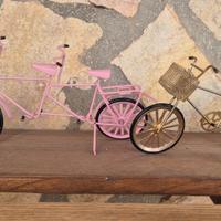 Coppia Biciclette Soprammobili vintage 