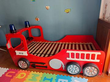 Letto bambino pompiere