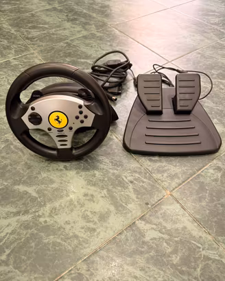 Volante Thrustmaster Ferrari + Pedali (PS2/3/PC)