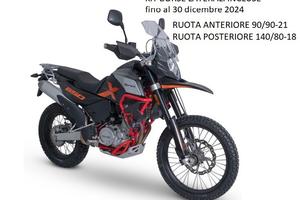 Swm Superdual 650 X ruota anteriore da 21"