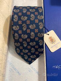 Cravatta sartoria napoletana Caracciolo