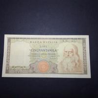 50.000 Lire Leonardo del 1970 (Qualità BB+ al Nat