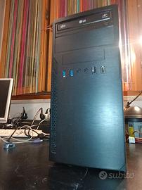 Desktop Dual Core Quad 6600 4gb ram ssd 80