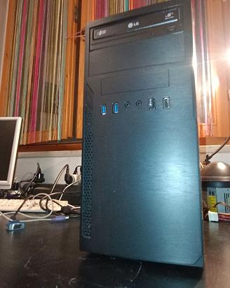 Desktop Dual Core Quad 6600 4gb ram ssd 80