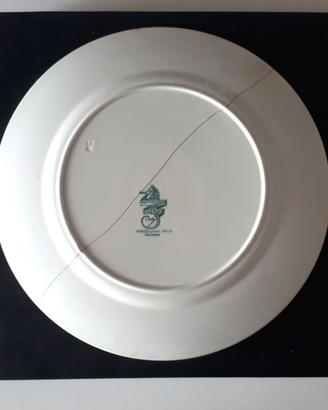 piatto antico Florio Palermo Richmond porcellana