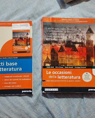 libro di letteratura quinta superiore📚