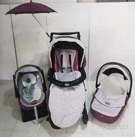 passeggino trio chicco leaving 