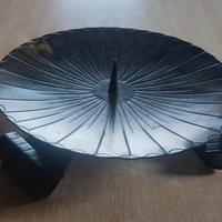 Porta candele in ferro battuto