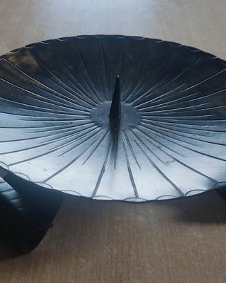 Porta candele in ferro battuto