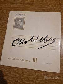 Vinile Carl Maria Von Weber III