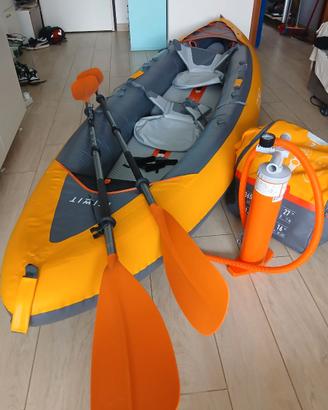 Canoa-kayak gonfiabile 100+ 2 posti Itiwit