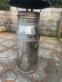 Canna fumaria in acciaio inox