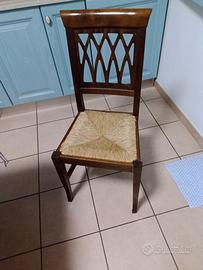 sedie in legno da cucina