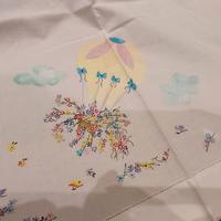 lenzuolino culla in puro cotone 