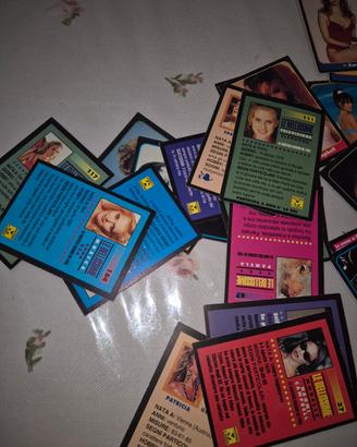 carte di attrici e modelle anni 90