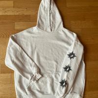 Felpa bianca con disegno Subdued taglia s