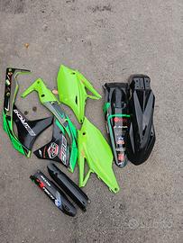 Plastiche con grafiche Kawasaki Kxf 250 2017