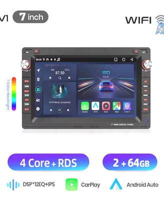 RADIO GPS ANDROID 14 PER SEAT SKODA VOLKSWAGEN VW 