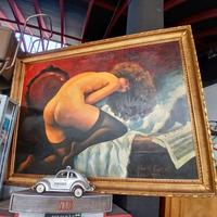 dipinto olio su tela