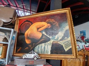 dipinto olio su tela