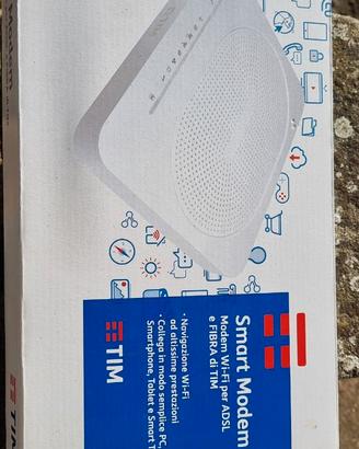 Smart Modem Router TIM Technicolor fibra FTTC