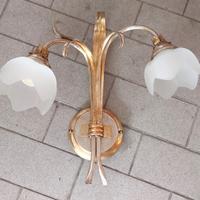 Lampada in ferro battuto